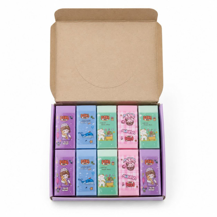 پاک کن پوکی طرح عروسکی بسته 20 عددی