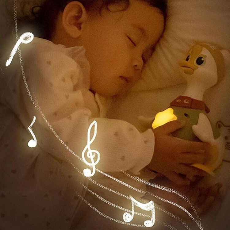 اسباب بازی هولا مدل اردک و بچه موزیکال کد 998701