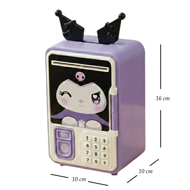 اسباب بازی مدل گاو صندوق طرح کرومی کد KUROMI SAFE BOX1
