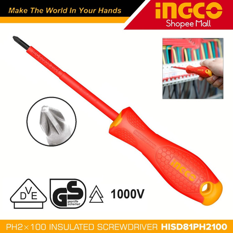 پیچ گوشتی چهارسو اینکو مدل HISD81PH2100-1000v