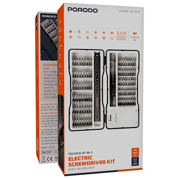 پیچ گوشتی پرودو مدل PDGTE970 بسته 97 عددی