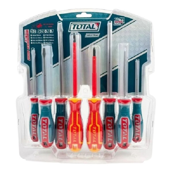 پیچ گوشتی توتال مدل TKSDS0836 بسته 8 عددی