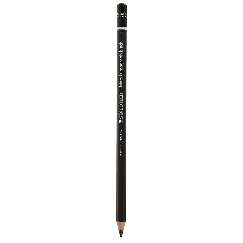مداد طراحی استدلر مدل Mars Lumograph Black با درجه سختی 2B
