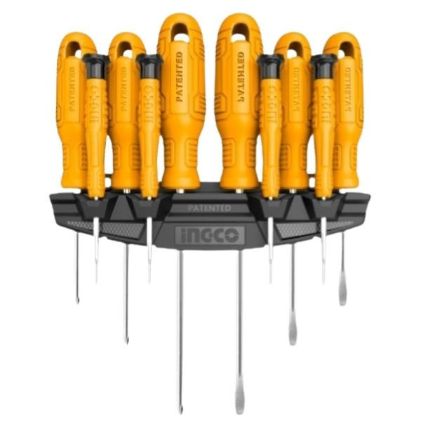 پیچ گوشتی اینکو مدل HKSD1058 مجموعه 10 عددی