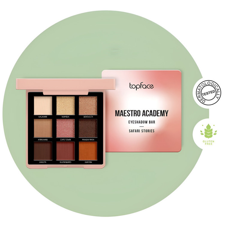 پالت سایه چشم تاپ فیس مدل Maestro Academy شماره 002