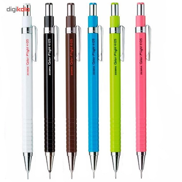 مداد نوکی 0.5 میلی متری زبرا مدل Color Flight