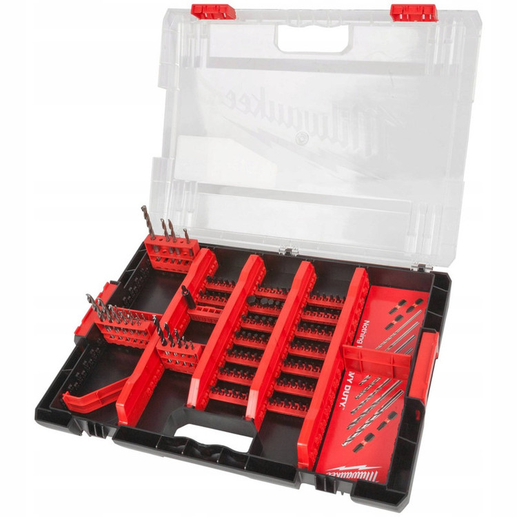 سری پیچ گوشتی میلواکی مدل SHOCKWAVE 120X بسته 120 عددی