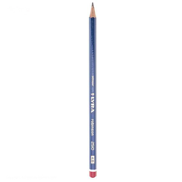 مداد طراحی لیرا مدل robinson کد 2B بسته 12 عددی
