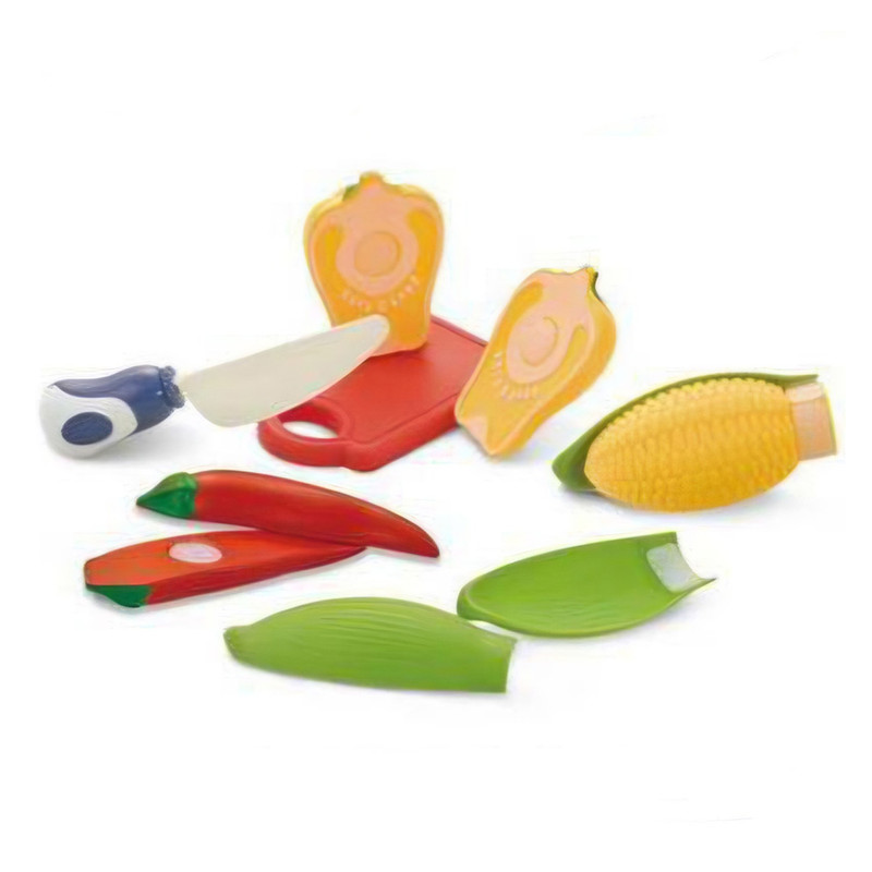 ست اسباب بازی مدل میوه برشی طرح سینی و چاقو کد 623-507