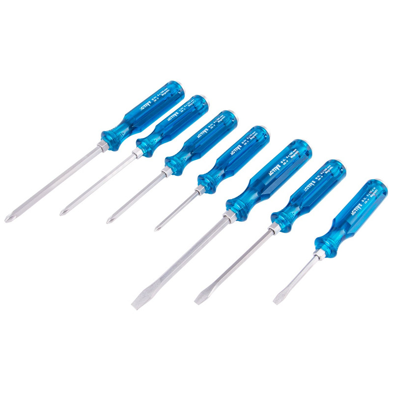مجموعه 7 عددی پیچ گوشتی اکتیو مدل AC6373