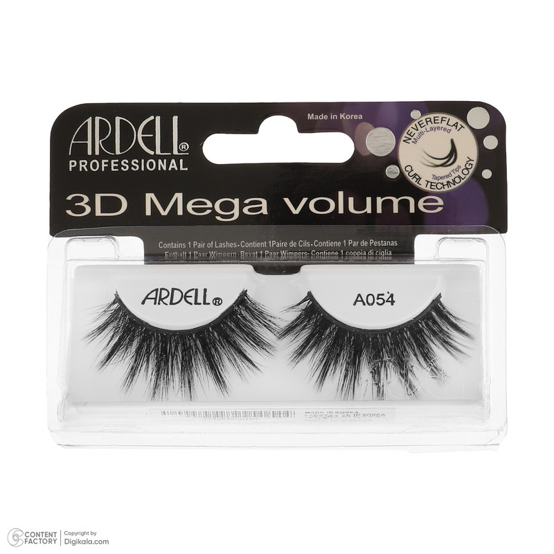مژه مصنوعی سهبعدی آردل مدل 3D Mega Volume A054
