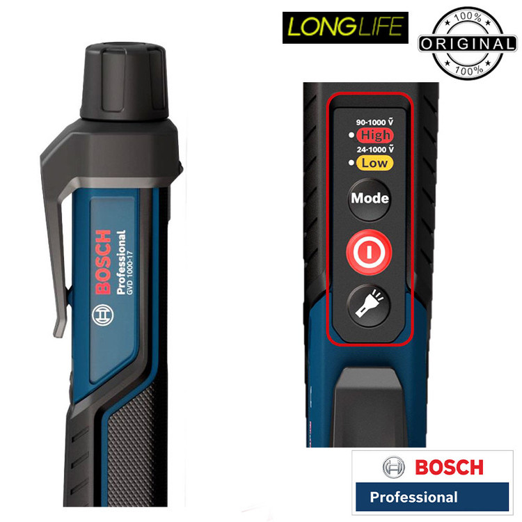 تستر ولتاژ غیرتماسی بوش مدل فوق حرفه ای GDV 1000-17 Professional