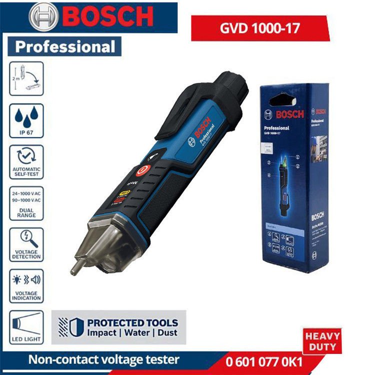 تستر ولتاژ غیرتماسی بوش مدل فوق حرفه ای GDV 1000-17 Professional