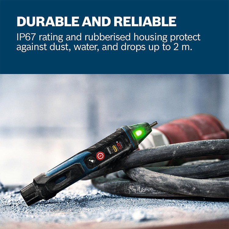 تستر ولتاژ غیرتماسی بوش مدل فوق حرفه ای GDV 1000-17 Professional