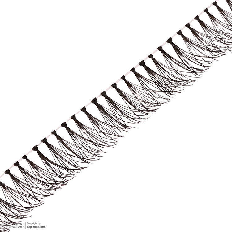 مژه مصنوعی رد چری مدل Classic Cluster Band کد 12 C بسته 10 عددی