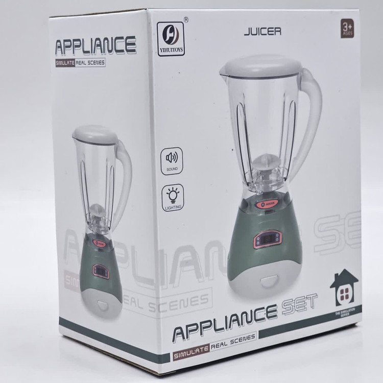اسباب بازی ناب سل مدل آبمیوه گیری موزیکال چراغدار کد JUICER TOY NAAB003 به همراه لیوان و قاشق