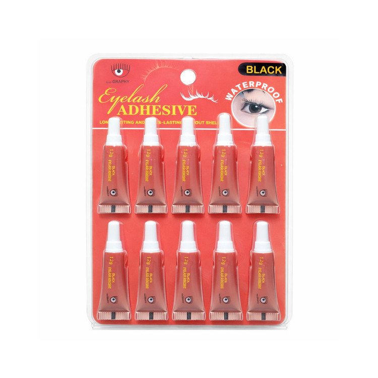 چسب مژه مصنوعی گرافی مدل waterproof وزن 1.2 گرم