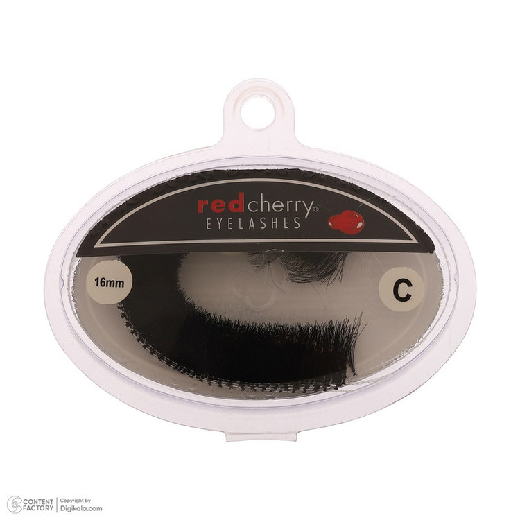 مژه مصنوعی رد چری مدل Classic Cluster Band کد 16 C بسته 10 عددی