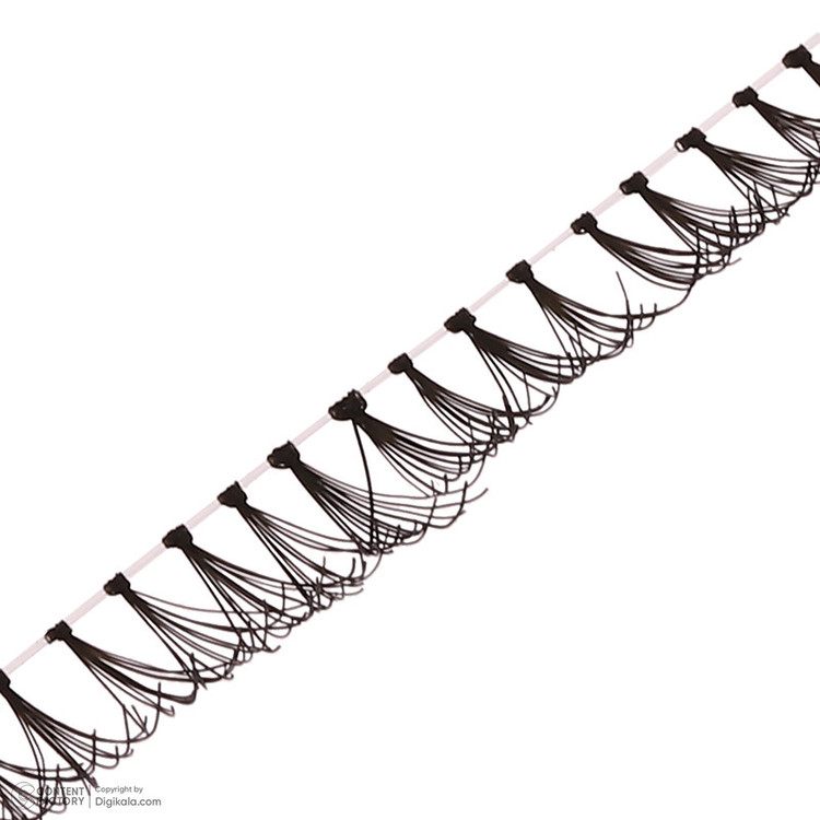 مژه مصنوعی رد چری مدل Classic Cluster Band کد 8 C بسته 10 عددی