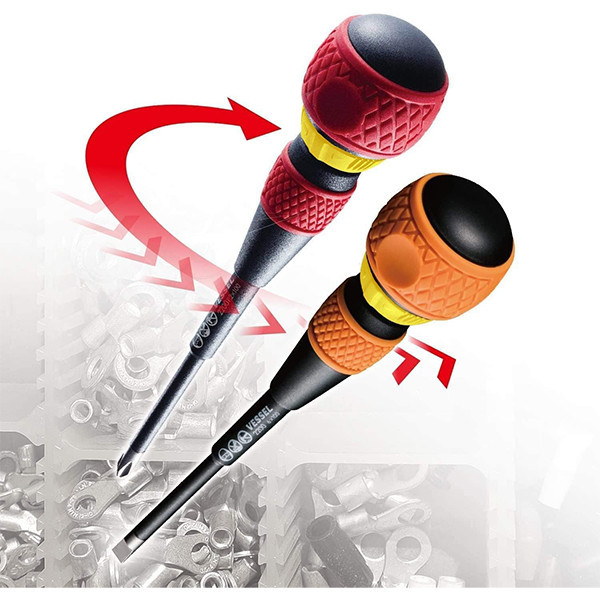 پیچ گوشتی چهارسو وسل مدل ballgrip2200(PH2x150) سایز 150 میلی متر