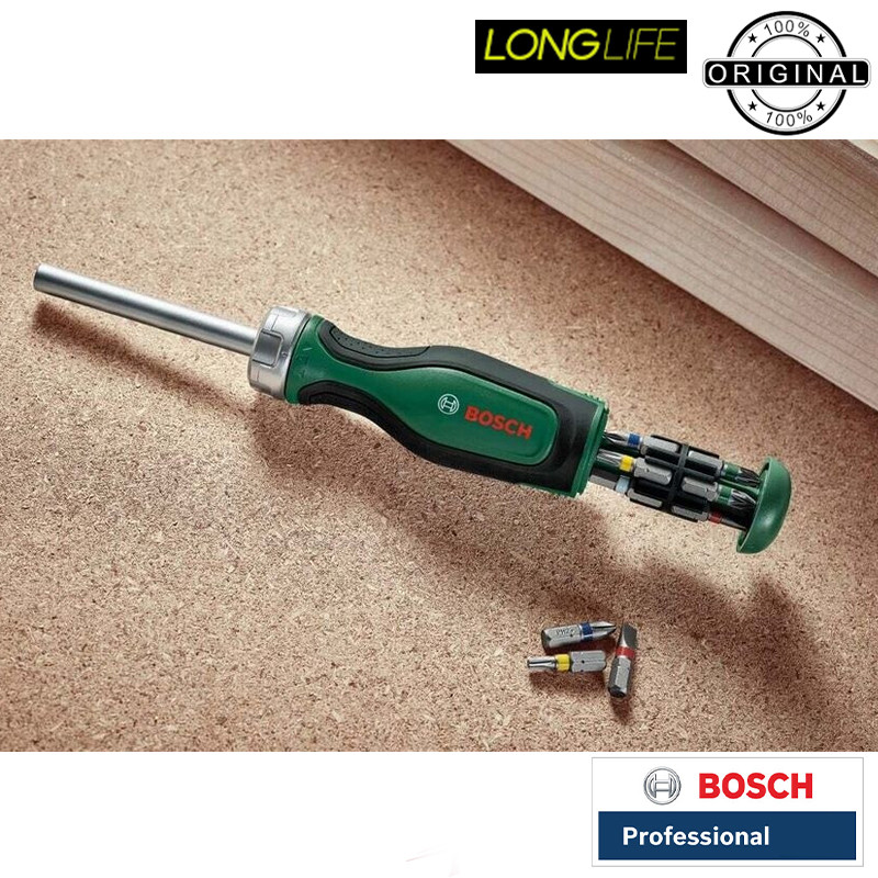 پیچ گوشتی بوش مدل فوق حرفه ای کد 1600A02BX2 مجموعه 12 عددی