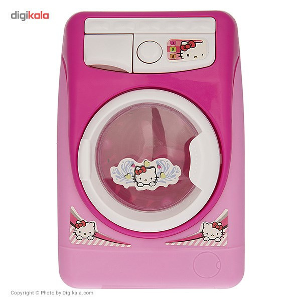 ماشین لباسشویی اسباب بازی ای ام تی مدل Hello Kitty