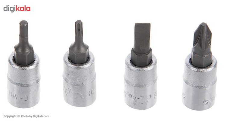 مجموعه 46 عددی سری پیچ گوشتی و آچار بکس استنلی مدل STMT72794-8