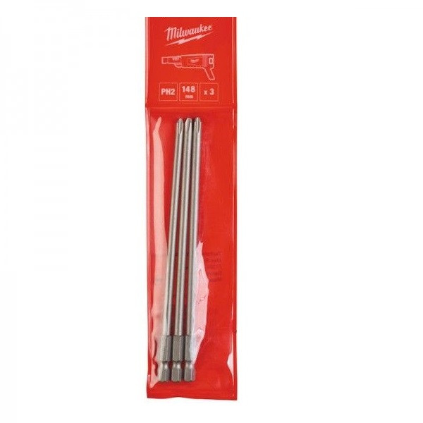 سری پیچ گوشتی یکسر چهار سو میلواکی مدل PH2 سایز 150 میلیمتر