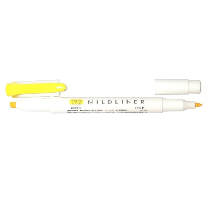 ماژیک علامتگذار دو سر زبرا مدل MILDLINER سری Fluorescent Colors