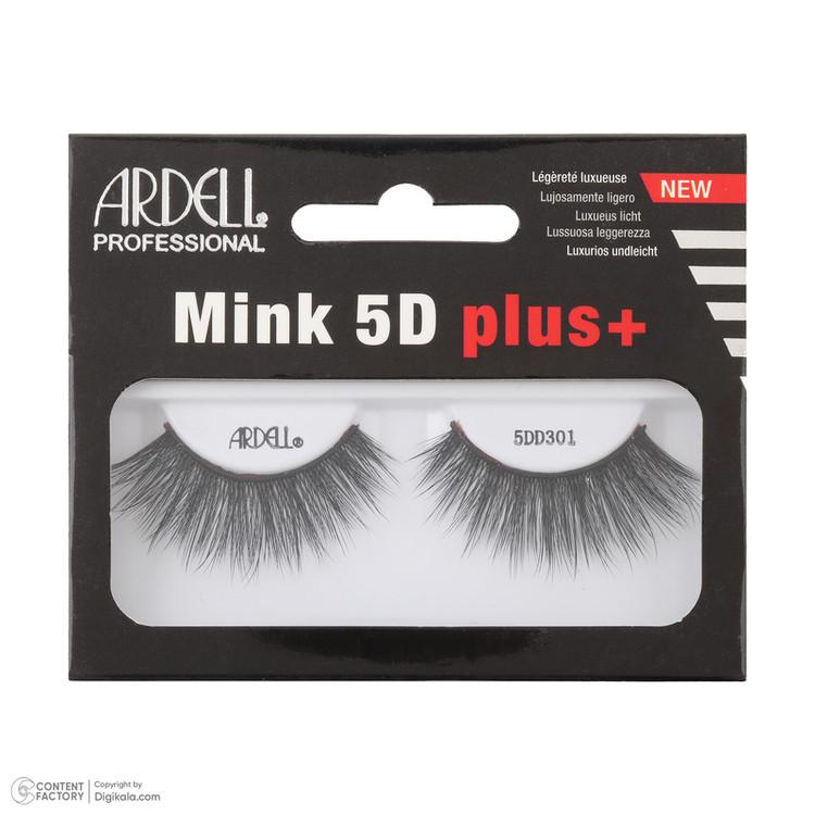 مژه مصنوعی سهبعدی آردل مدل Mink 5D Plus+ 5DD301