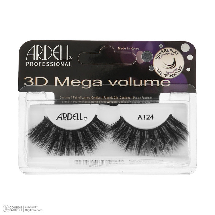 مژه مصنوعی سهبعدی آردل مدل 3D Mega Volume A124