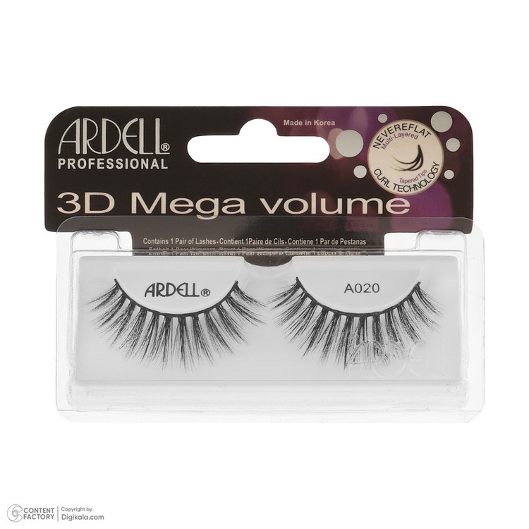 مژه مصنوعی سهبعدی آردل مدل Mega Volume 3D A020
