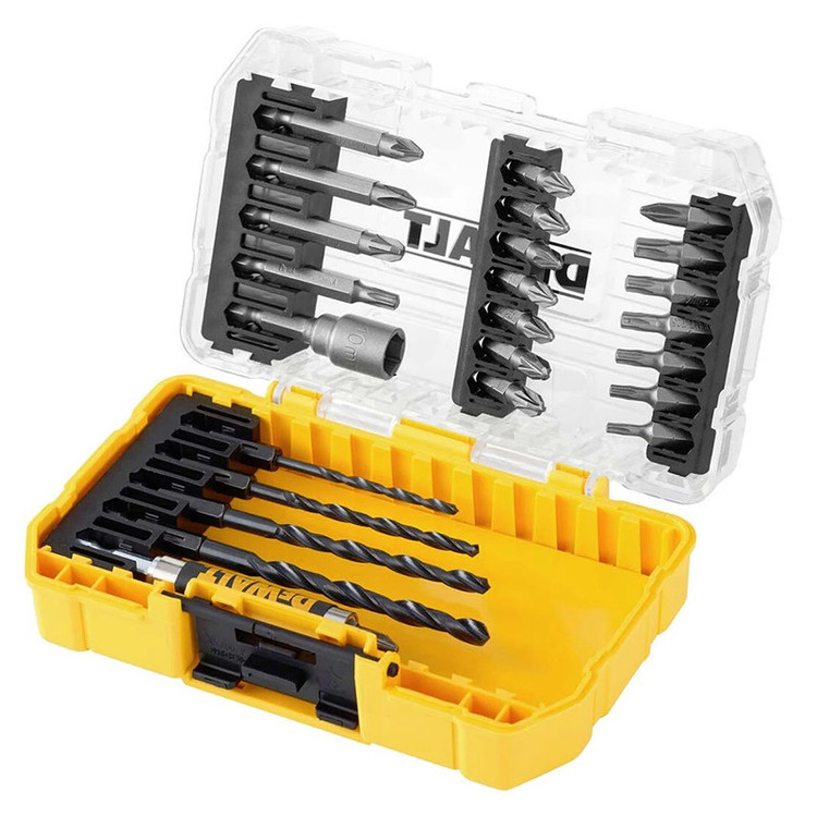 سری پیچ گوشتی و مته دیوالت مدل فشار قوی کد L_BOX 70707QZ مجموعه 25 عددی به همراه ماگ