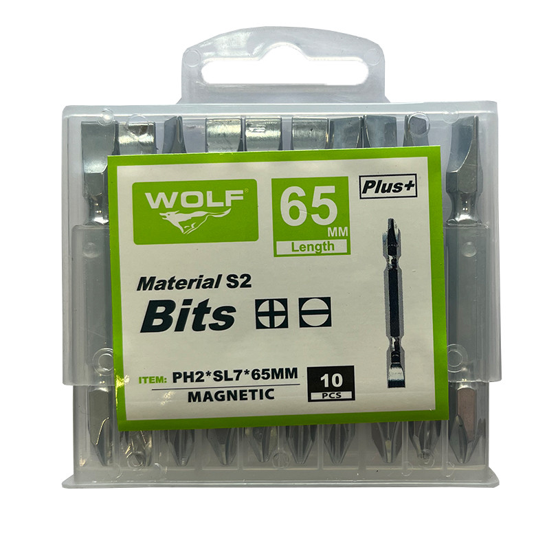سری پیچ گوشتی ولف مدل PH2-SL6 بسته 10 عددی