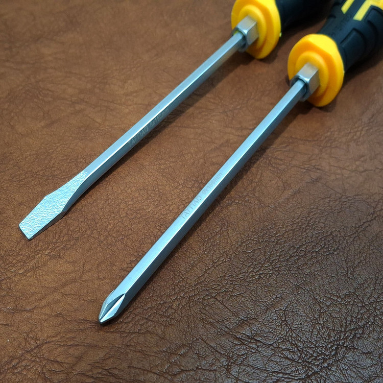 پیچ گوشتی ضربه خور دوسو و چهارسو تات ناد مدل TTR-2 مجموعه 2 عددی
