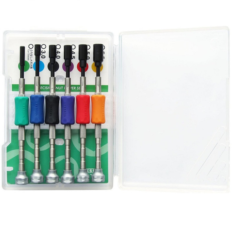 پیچ گوشتی ساعتی وسل مدل TD-57 بسته 6 عددی