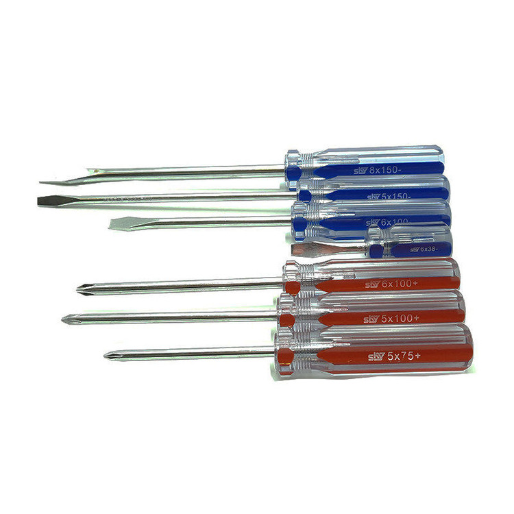 پیچ گوشتی چهارسو و دو سو اسکای مدل DTN-7 بسته 7 عددی
