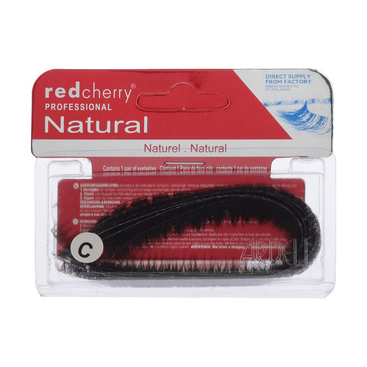 مژه مصنوعی ریسه ای رد چری مدل فیشر مات 8 بسته 5 عددی