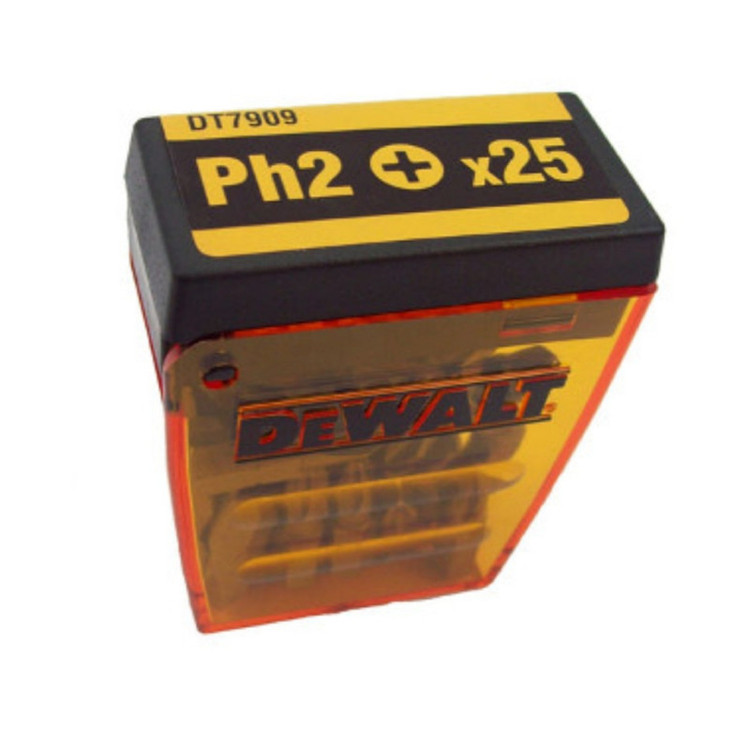 مجموعه 25 عددی سرپیچ گوشتی دیوالت مدل DT7909