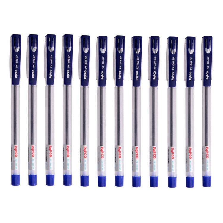 خودکار پاپکو مدل PX-003BP بسته 12 عددی