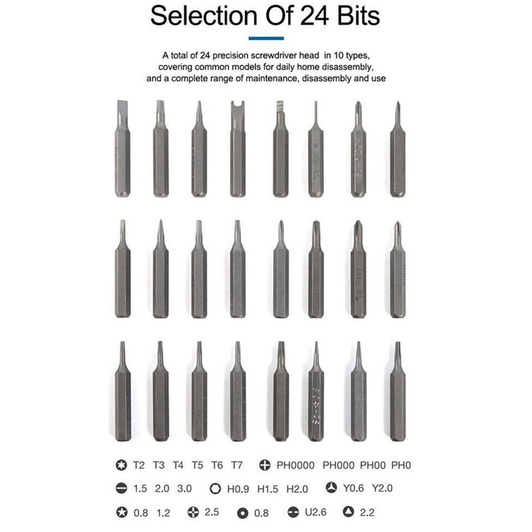 پیچ گوشتی سانشاین مدل SS-5119 بسته 34 عددی
