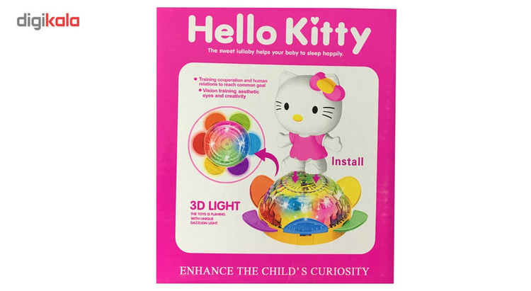 اسباب بازی موزیکال مدل Hello Kity