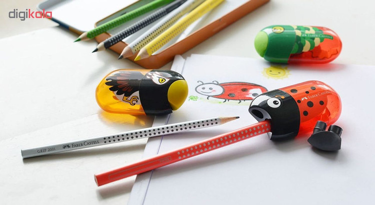 تراش فابر کاستل طرح Ladybug