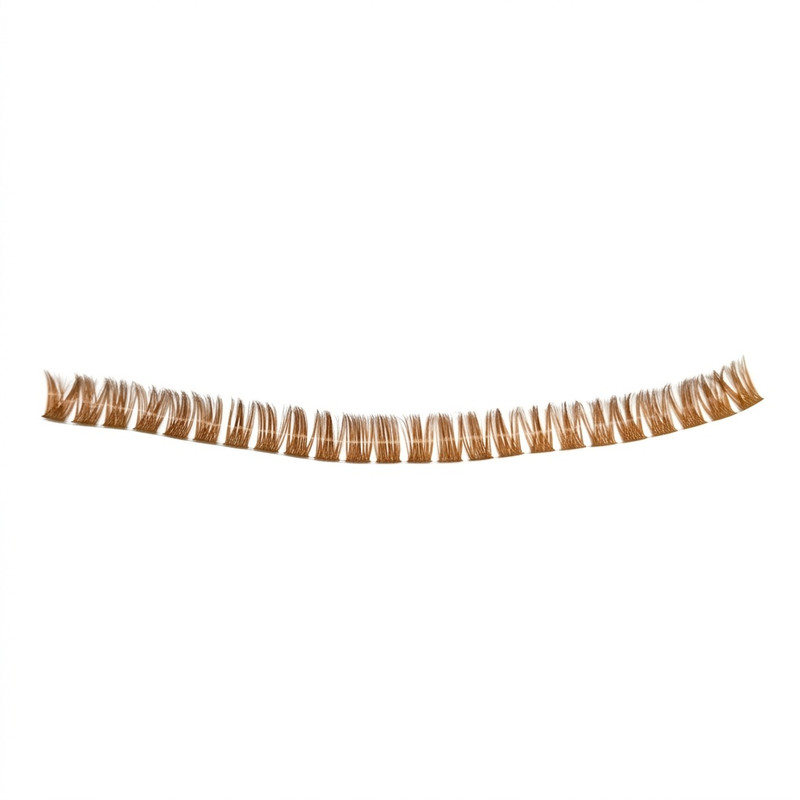 مژه مصنوعی ریسه ای رد چری مدل Fisher Coffee 12 بسته 10 عددی