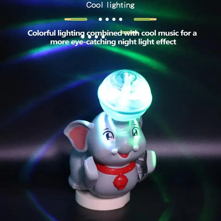 اسباب بازی مدل فیل دلقک توپ دار