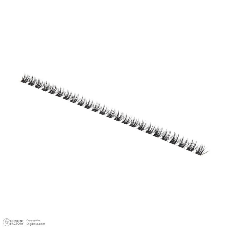 مژه مصنوعی ریسه ای رد چری مدل Feather 10 بسته 10 عددی
