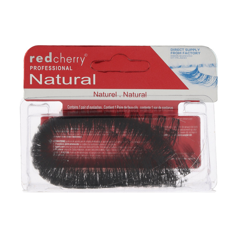 مژه مصنوعی ریسه ای رد چری مدل Fly 8 بسته 10 عددی
