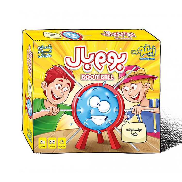 بازی فکری زینگو مدل بوم بال، رقابتی شانسی برای 2 تا 6 نفر، مناسب خردسال و کودک، افزایش دقت، تمرکز، تفکر استراتژیک و تصمیمگیری، درجه سختی متوسط، مدت بازی زیر 30 دقیقه