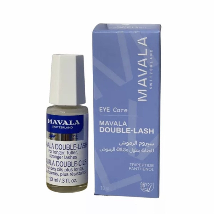 سرم تقویت‌کننده مژه ماوالا مدل Double-Lash حجم 10 میلی‌لیتر