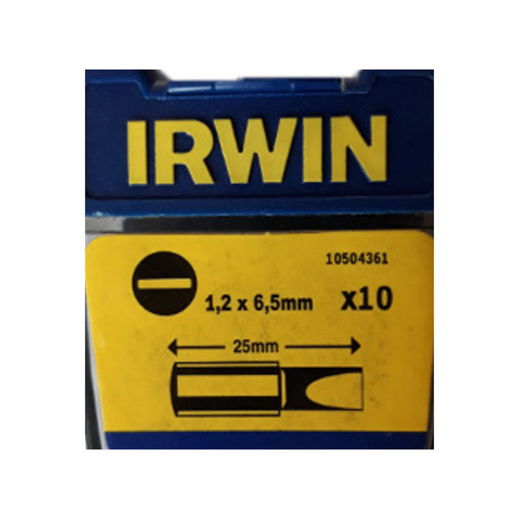 سری پیچ گوشتی شارژی دوسو اروین مدل 10504361 سایز 25 میلیمتر بسته 2 عددی